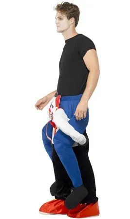 Don Disfraz Huckepack Clown Kostüm Für Erwachsene 3 Don Disfraz Huckepack Clown Kostüm Für Erwachsene