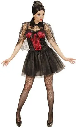 Don Disfraz Vampirin-Kostüm Deluxe Für Damen 3 Don Disfraz Vampirin-Kostüm Deluxe Für Damen