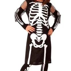 Don Disfraz Skelett Kleid Kostüm Für Mädchen -Weihnachtlich Verkaufsgeschäft esqueleto 1 1