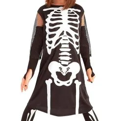 Don Disfraz Skelett Kleid Kostüm Für Mädchen -Weihnachtlich Verkaufsgeschäft esqueleto 8