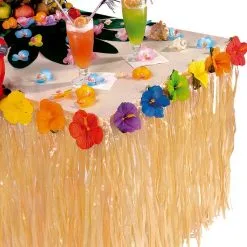 Don Disfraz Hawaii Tischdeko Hibiskusblumen