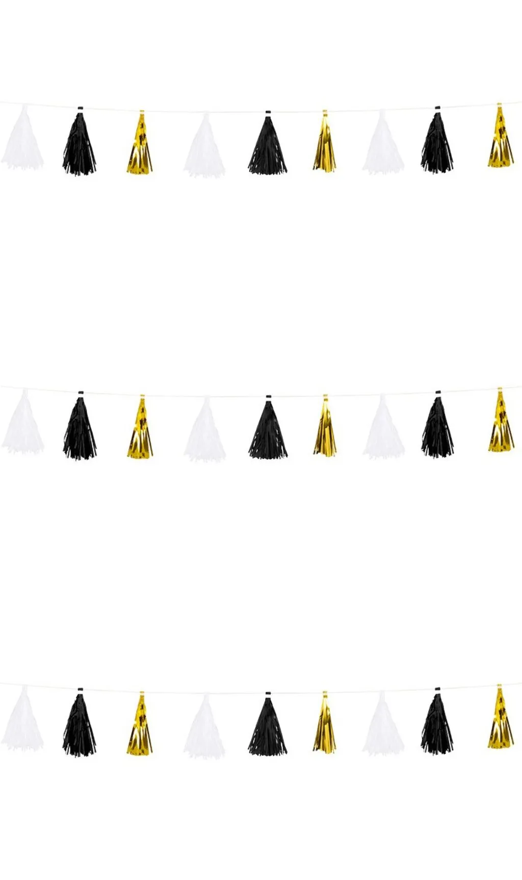 Don Disfraz Party-Quasten-Girlande 3 Don Disfraz Party-Quasten-Girlande