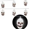 Don Disfraz Girlande Leuchtende Totenköpfe