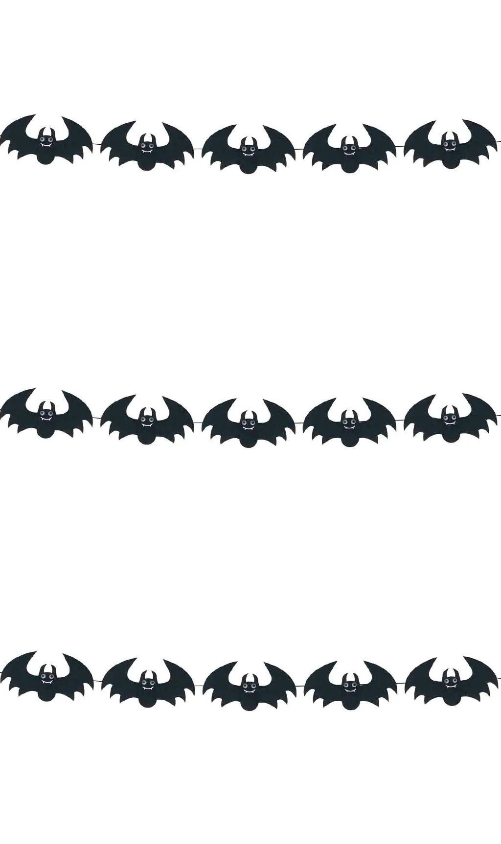 Don Disfraz Girlande Fledermaus Aus Filz 3 Don Disfraz Girlande Fledermaus Aus Filz