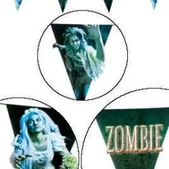 Don Disfraz Halloween-Zombie-Girlande