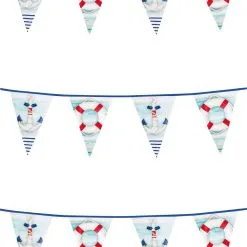 Don Disfraz Dreieckige Girlande Marine