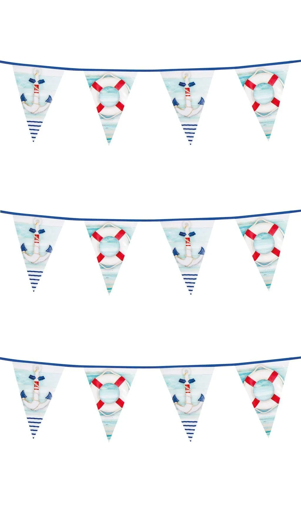 Don Disfraz Dreieckige Girlande Marine 3 Don Disfraz Dreieckige Girlande Marine