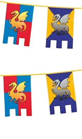 Don Disfraz Girlande Mit Mittelalterlichem Drachen 4 Don Disfraz Girlande Mit Mittelalterlichem Drachen - Image 2