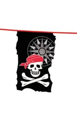 Don Disfraz Piraten-Girlande Mit Totenköpfen 4 Don Disfraz Piraten-Girlande Mit Totenköpfen - Image 2