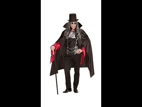 Don Disfraz Vampir Cape Kostüm Für Herren 3 Don Disfraz Vampir Cape Kostüm Für Herren