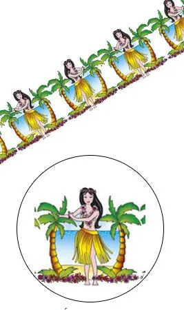 Don Disfraz Flipflop-Girlande 3 Don Disfraz Flipflop-Girlande