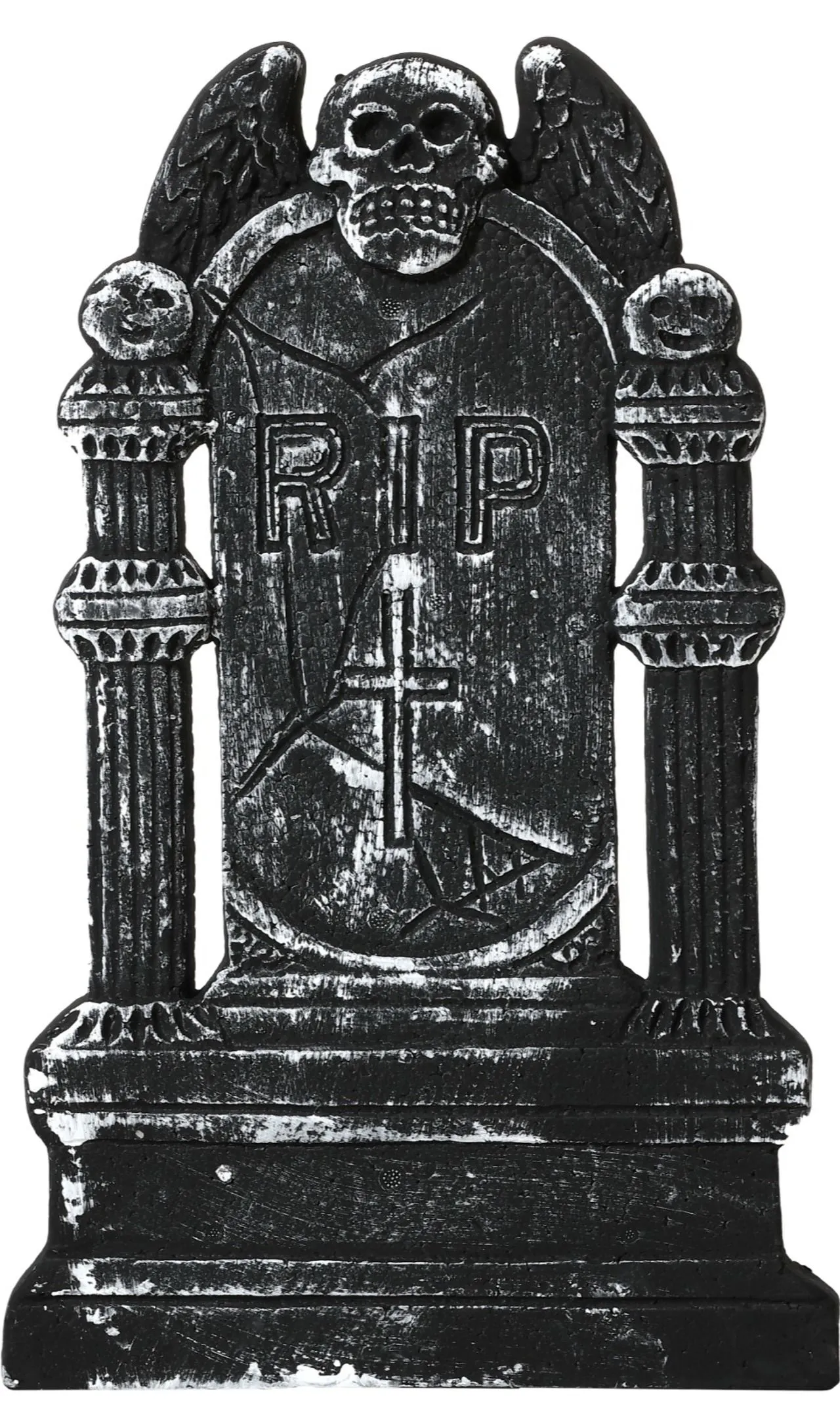 Don Disfraz Tombstone Rip Engelsschädel 3 Don Disfraz Tombstone Rip Engelsschädel