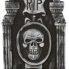 Don Disfraz RIP Totenkopf Grabstein