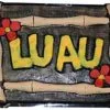 Don Disfraz Luau-Plakat -Weihnachtlich Verkaufsgeschäft luau cartel fiestas letrero