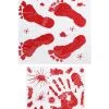 Don Disfraz Pack 2 Bloody Footprints Dekoration -Weihnachtlich Verkaufsgeschäft pack 2 decoracion huellas sangrientas 1