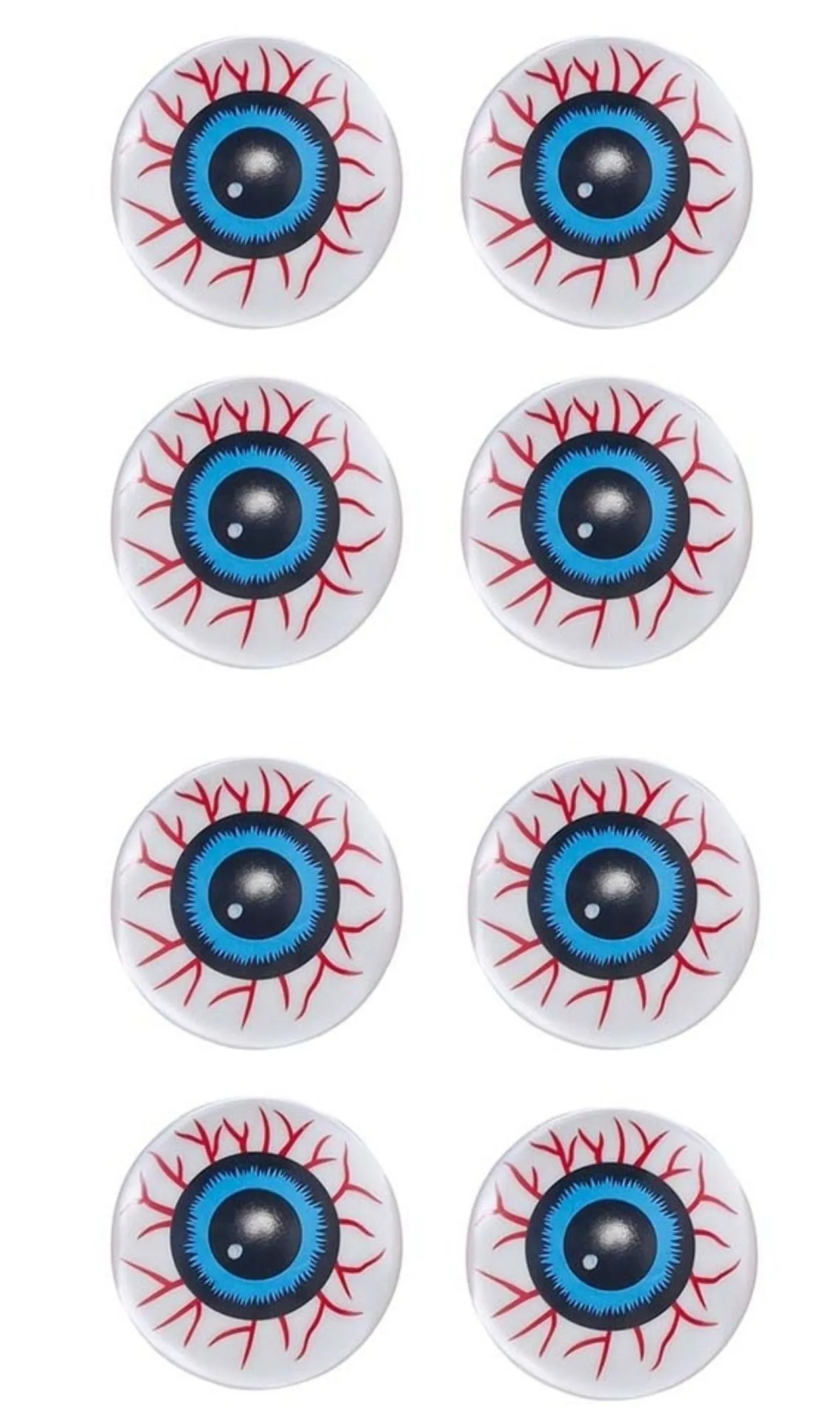 Don Disfraz Pack 8 Stück Künstlichen Augen 3 Don Disfraz Pack 8 Stück Künstlichen Augen
