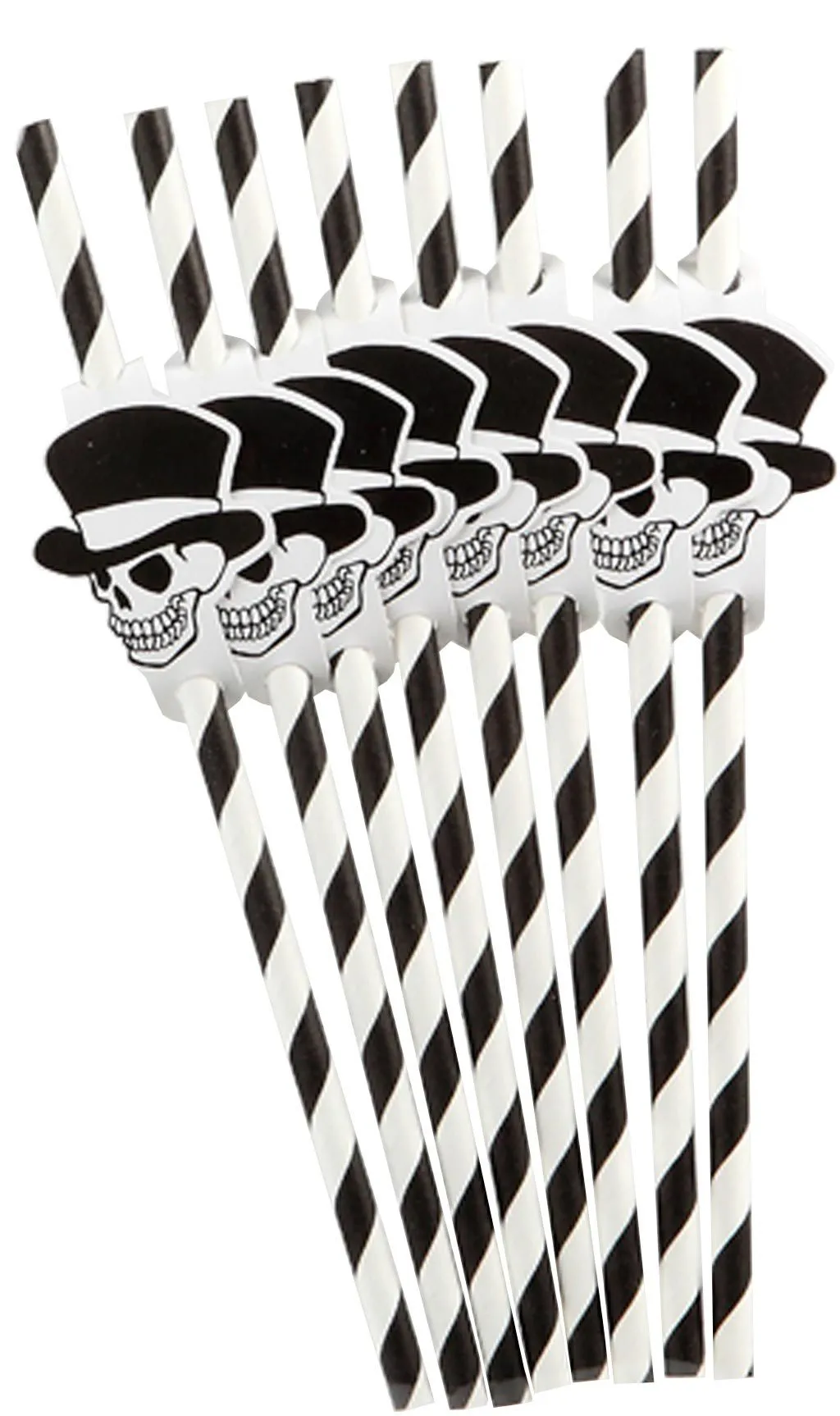 Don Disfraz Strohhalme Totenkopf 3 Don Disfraz Strohhalme Totenkopf