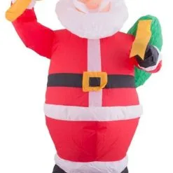 Don Disfraz Aufblasbarer Weihnachtsmann LED