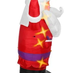 Don Disfraz Aufblasbarer Nikolaus Leuchtend