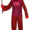 Don Disfraz Böser Clown Kostüm Gestreift Für Erwachsene -Weihnachtlich Verkaufsgeschäft payaso perverso ad