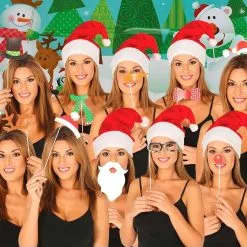 Don Disfraz Set Photo Booth Weihnachten