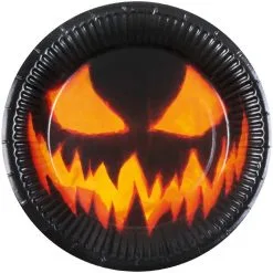 Don Disfraz Party Teller Mit Gruseligen Kürbis