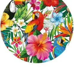 Don Disfraz Hibiskus Hawaiianische Party-Teller