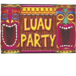 Don Disfraz Banner Luau Party