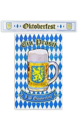 Don Disfraz Set Mit Oktoberfest-Poster Und Banner 3 Don Disfraz Set Mit Oktoberfest-Poster Und Banner