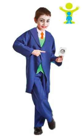 Don Disfraz Verrückter-Clown-Kostüm Für Jungen 3 Don Disfraz Verrückter-Clown-Kostüm Für Jungen