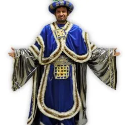 Don Disfraz König Balthasar Kostüm Deluxe Für Erwachsene 9 Don Disfraz König Balthasar Kostüm Deluxe Für Erwachsene -Weihnachtlich Verkaufsgeschäft rey foto 2
