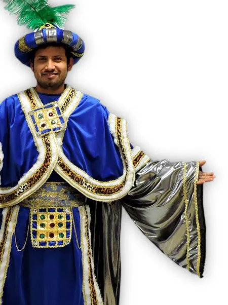 Don Disfraz König Balthasar Kostüm Deluxe Für Erwachsene 5 Don Disfraz König Balthasar Kostüm Deluxe Für Erwachsene - Image 3