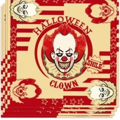 Don Disfraz Servietten Horror Clown