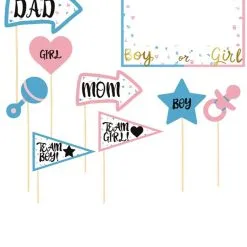 Don Disfraz Baby Geschlecht Offenbaren Photocall-Set