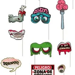 Don Disfraz Set Photocall Zombies