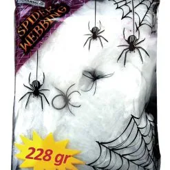 Don Disfraz Weißes Spinnennetz (228 G) -Weihnachtlich Verkaufsgeschäft telara a