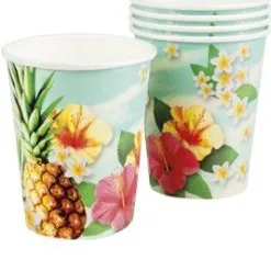 Don Disfraz Becher Hawaii Paradise