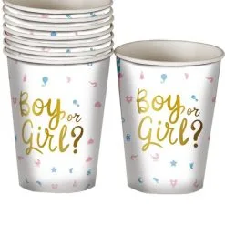 Don Disfraz Baby Gender Reveal Becher
